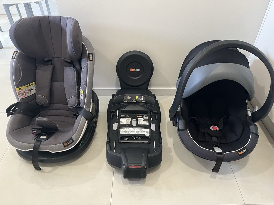 Cadeira Auto Izi Modular I-Size cizenta BeSafe