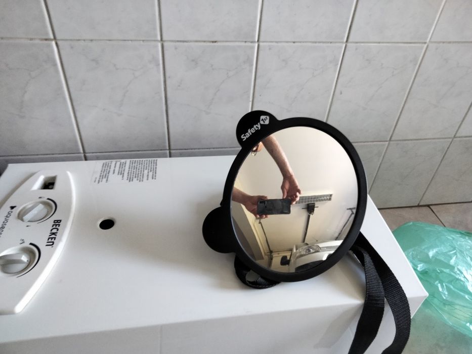 Retrovisor, segurança para bebé