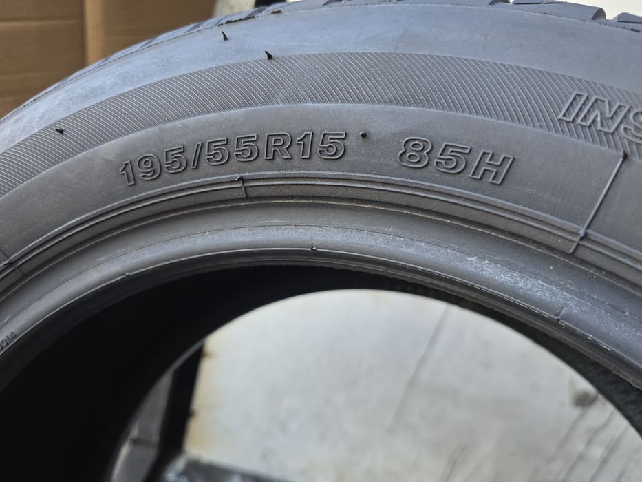Sprzedam 2 opony 195/55 15" Bridgestone letnie 85%