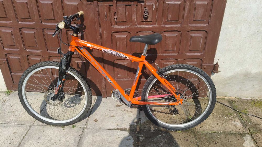 Lekki rower MTB 26” – alu rama, amortyzator, tarczówka