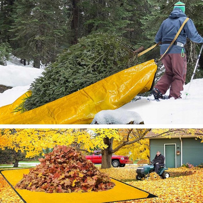 Plandeka Wodoodporna Mata Z Zamkiem Błyskawicznym 3 X 4,5 M - 220 G/M²