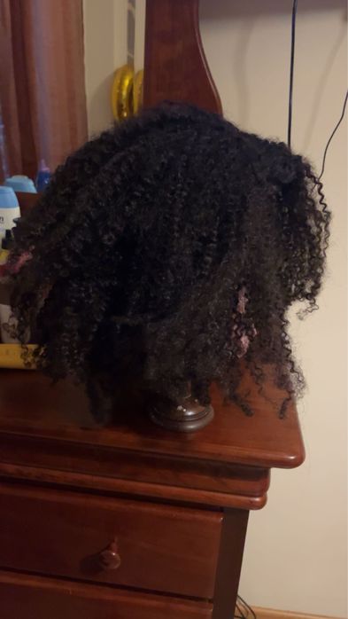 Peruca de cabelo humano