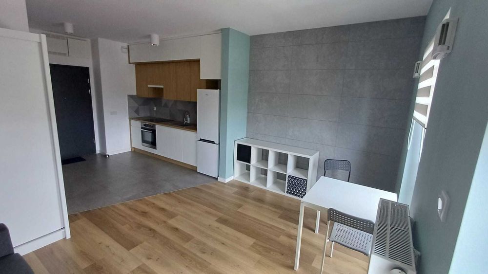 Widna duża kawalerka z balkonem, Nowe budownictwo, rowerownia, Łódź, Kopcińskeigo 13
