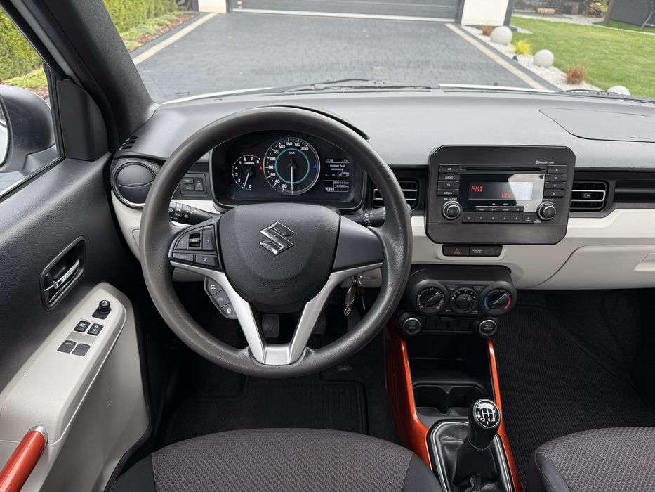 Suzuki Ignis 1.2 Benz.90 KM Klimatyzacja, Bluetooth ,Biała Perła ! Zadbany ! Serwis ASO !