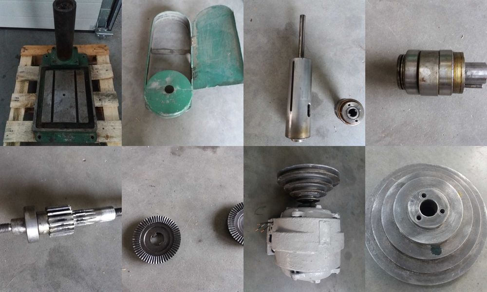 Wiertarka ws15 przekładnia wrzeciono klin silnik zabierak osłona kółko