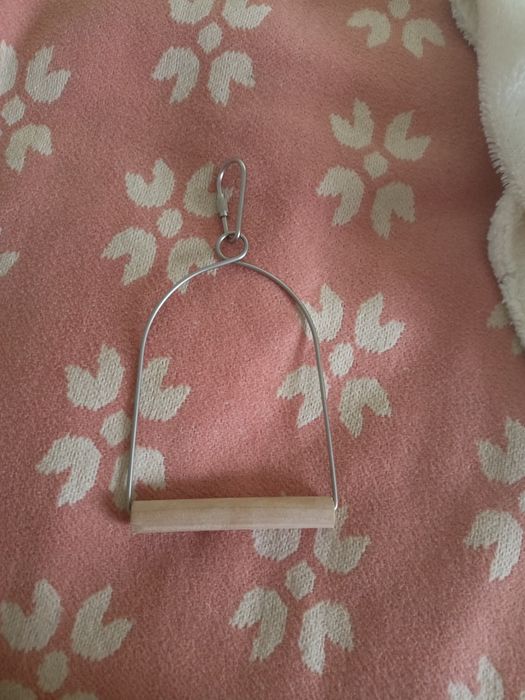 Качелька для попугая