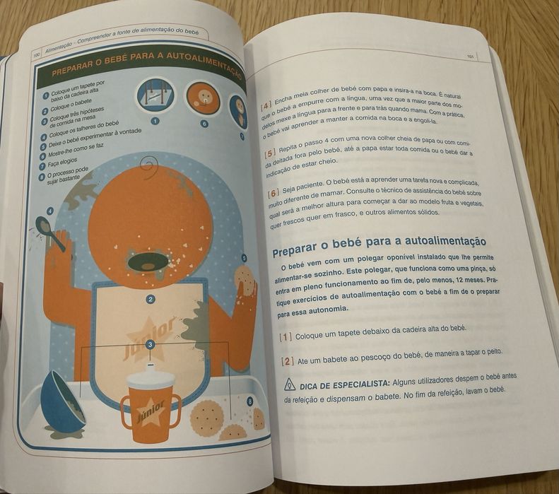 Bebé – Livro de Instruções | 0-12 meses | Guia para pais
