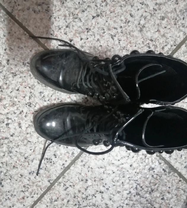 Botas de cano médio 36