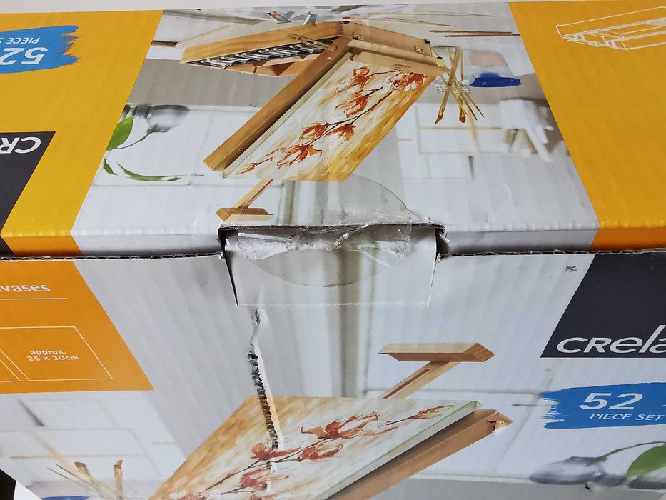 Sztaluga stołowa drewno Crelando 56 elementów