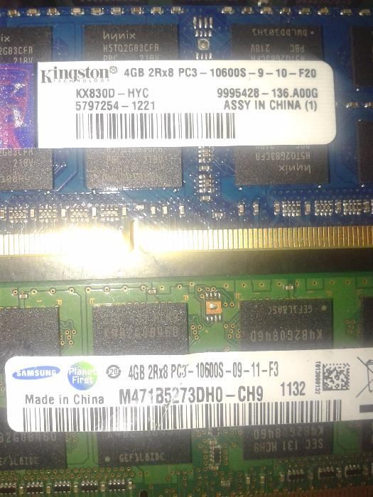 DDR3 4GB Hynix, Kingston, Samsung SO-DIMM 1866 1600 1333 1066 MHz