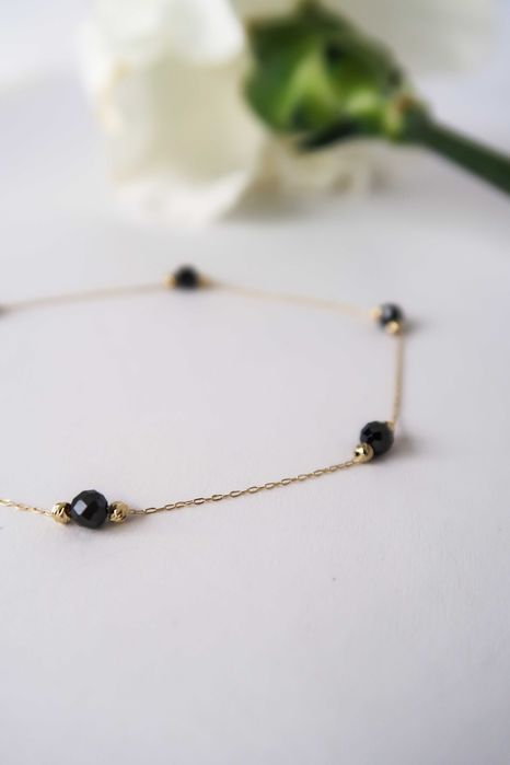 Złota Bransoletka z Kulkami | Próba Złota 585