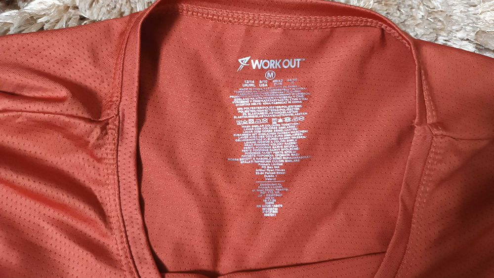 Camisola de desporto workout