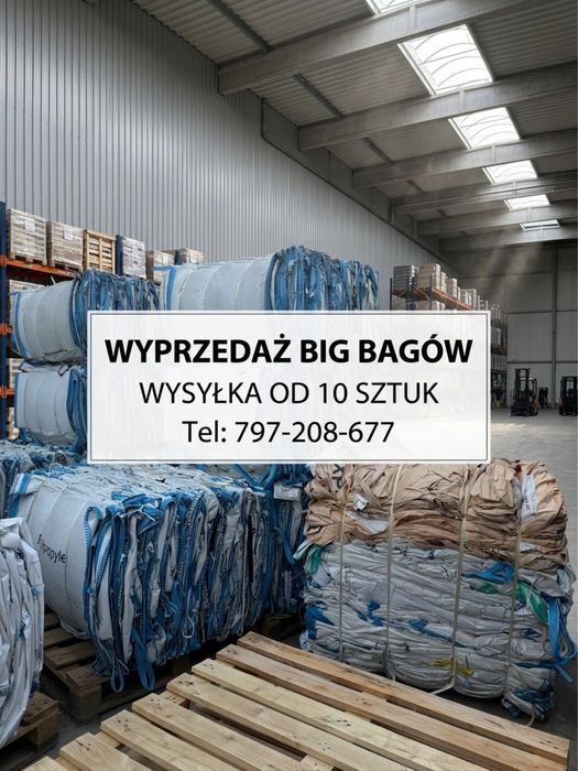 Worki BIG-BAG bigbagi bugbegi 90/90/170 cm na zboze