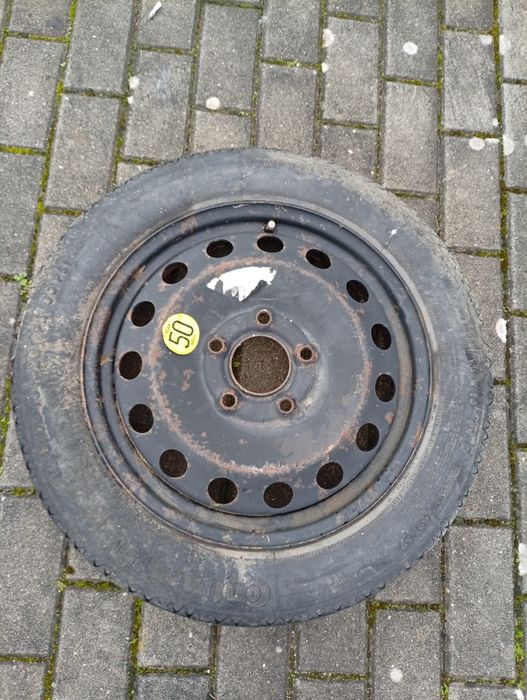 Jante suplente com pneu  NOVO CONTINENTAL 115/90/R16