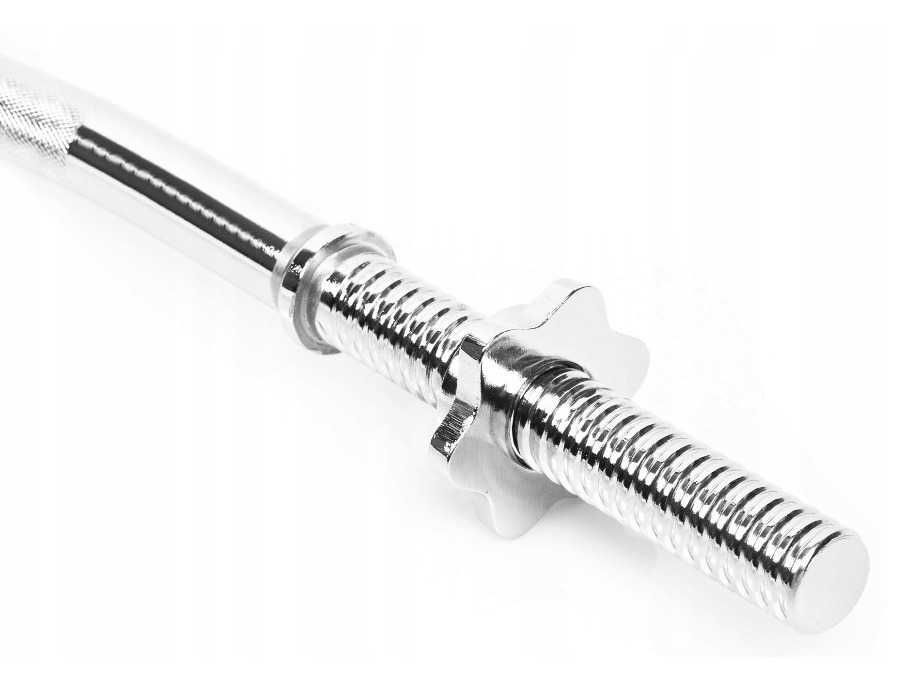 Gryf mocno łamany sztanga 120cm 28mm stalowy zacisk NOWY POZ