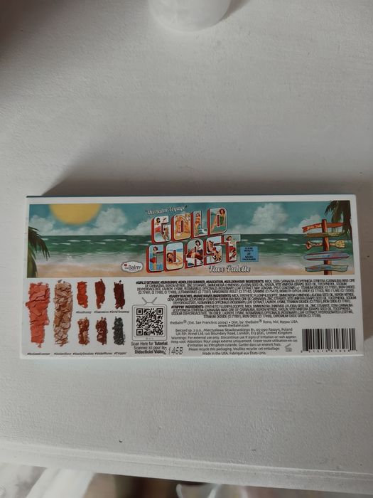 Paleta do makijażu The Balm Gold Coast