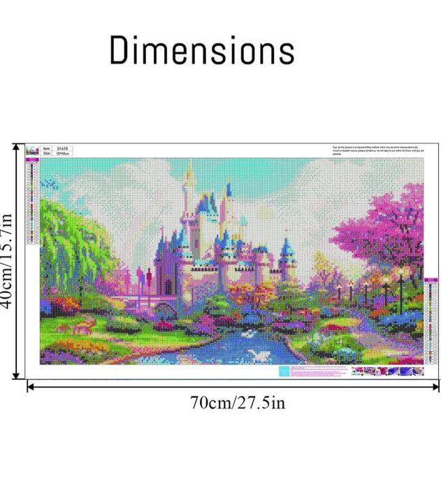 Mozaika haftowana diamentowa obraz