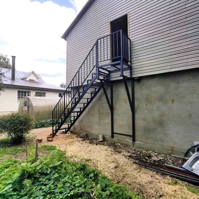 Навес Козырёк поликарбонат,профнастил /Лестница Терраса и Ограждение