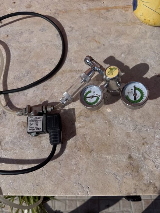 Redutor pressão e valvula solenoide