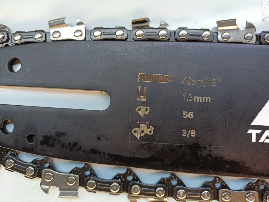 Prowadnica 16"/ 40cm 3/8" 1,3mm 56 + 2 łańcuchy  prowadnica 40cm 3/8"