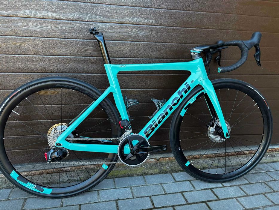 Bianchi Aria 53 2021 | SRAM Rival AXS | Pomiar Mocy | Vision Metron 5D