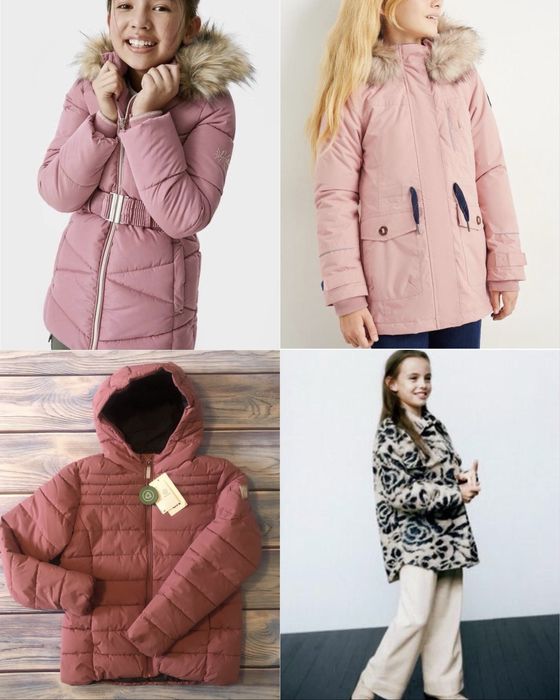 Розпродаж! Дитячі,підліток теплі зимові куртки,парка,шуба Zara,C&A