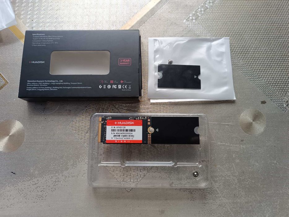 Новые Huadisk Somnambulist ССД М2 NVMe 128 256 512 гб 2242 2260 2280