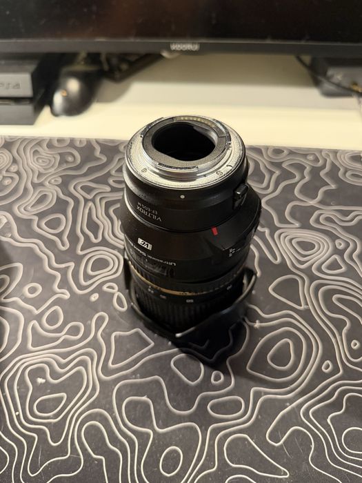 Tamron 24–70mm f/2.8 VC + EF–EF-M adapter