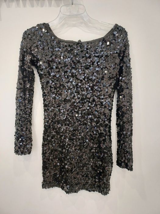 Cekinowa sukienka mini cekiny 36 sylwester impreza