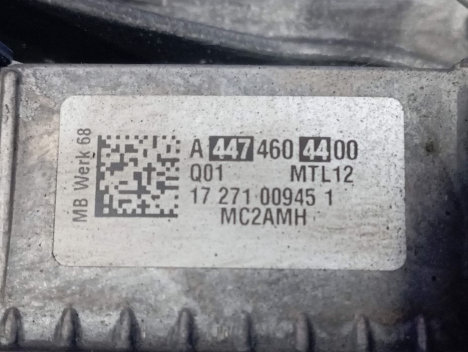 Рейка рульова Vito W447 Рулевая рейка Mercedes Віто
