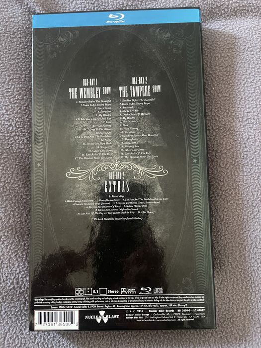 Blu-Ray Nightwish Vehicle Of Spirit