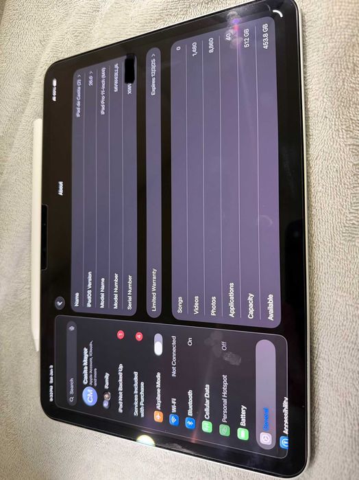 iPad Pro 11" (M4) 512GB Cellular + Magic Keyboard US + Pencil Pro