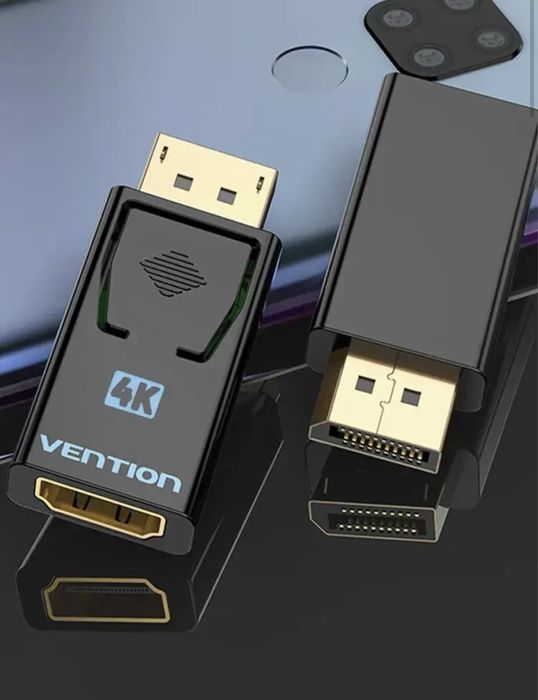 Адаптер перехідник  DisplayPort to HDMI 4k