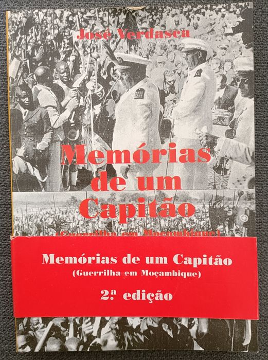 Livro "Memórias de um Capitão (Guerrilha Moçambique)"de José Verdasca