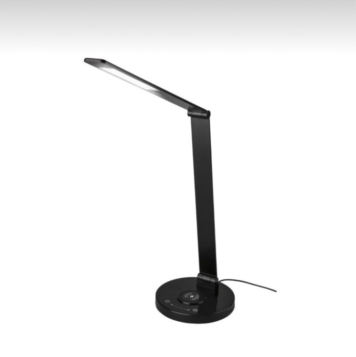 Lampka biurkowa z ladowarka indukcyjna