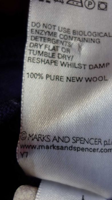 M & S- golf damski 100% wełna  r; 44-2 gat.