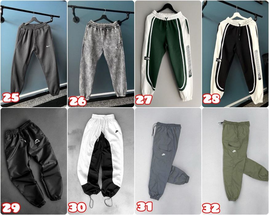 БЕЗ ПЕРЕДПЛАТИ ‼️ Стильні унісекс штани Nike, Найк / S-2XL, ПРЕМІУМ