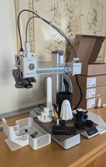 3D-принтер Bambu lab A1 Mini / 3д принтер / ПРИНТЕРИ / триде принтер бамбу лаб а1 міні 3д принтер 3-д 3d