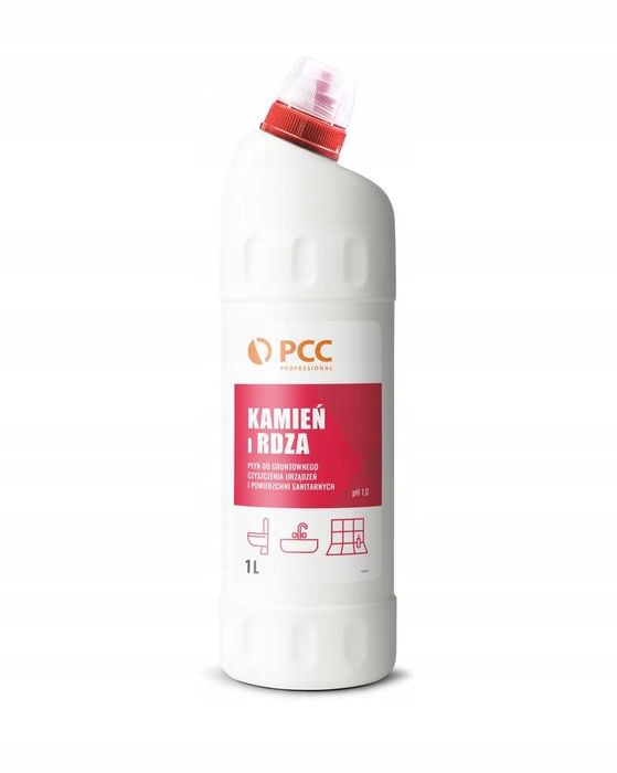 Preparat do usuwania rdzy i kamienia z sanitariatów środek czyszczący