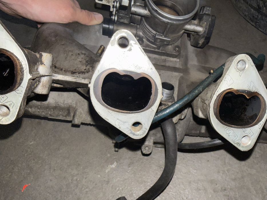 Впуск з дросельом під газ м30б30, bmw e34 530i