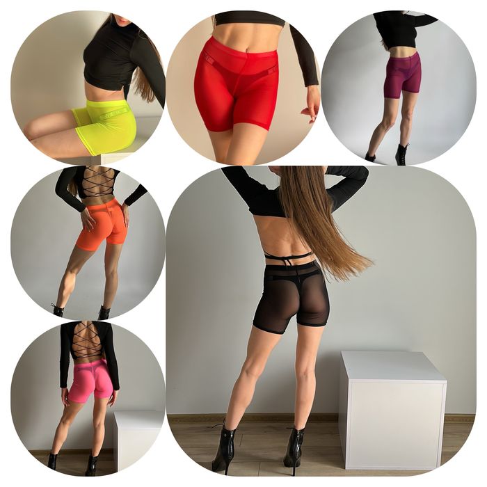 Шорти з сітки для танців хілс, полденс