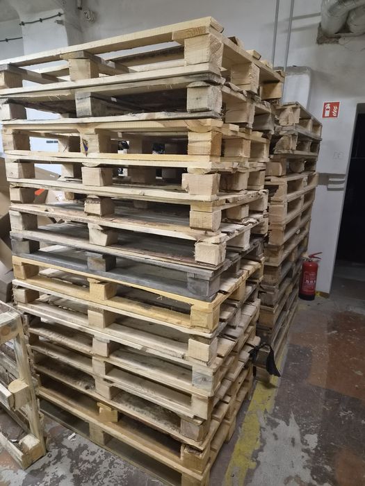 Palety jednorazowe 120x80 (rozmiar euro), suche, czyste - 150 szt.