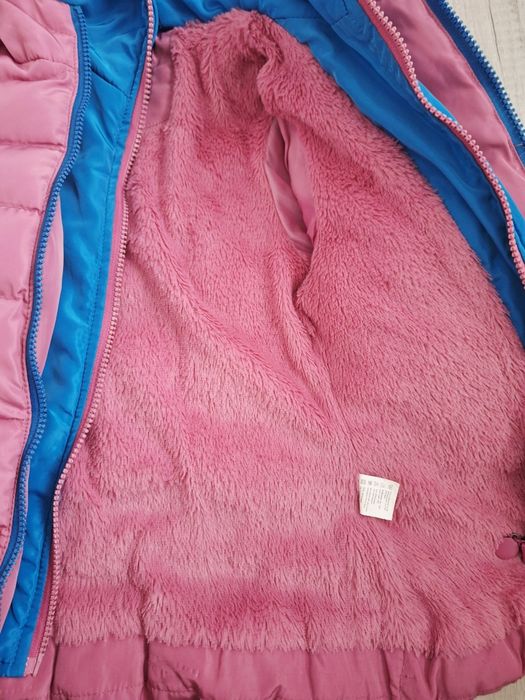 Kurtka ocieplana zimowa + spodnie ocieplane rozmiar 116/122