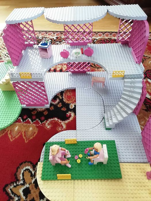 Klocki Lego belville duży zestaw plus 2 pojemniki na klocki