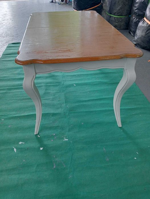 Mesa madeira maciça loja VIVA - extensível