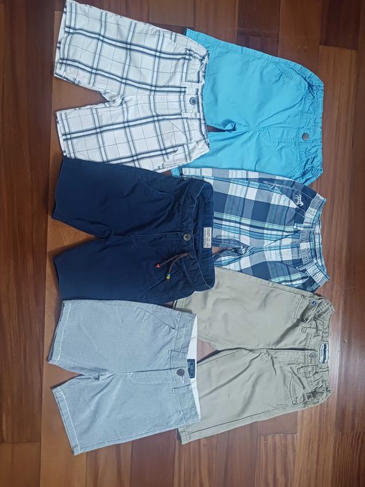 Conjunto de 6 calções para criança- 5 anos