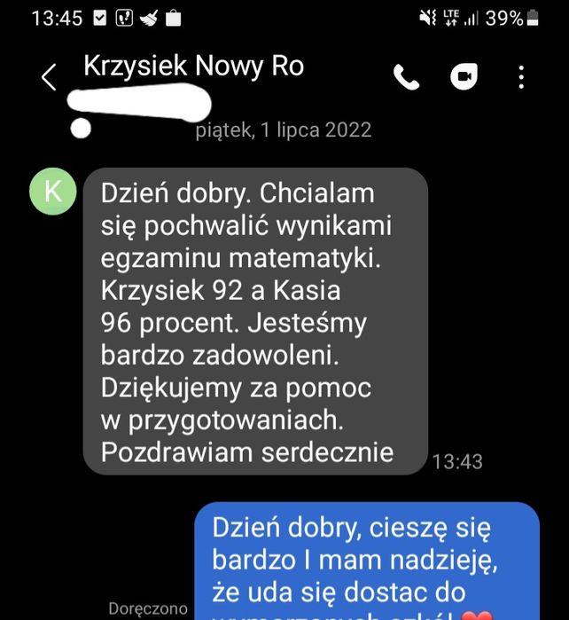 Matematyka i geografia stacjonarne Dobrego pasterza/online korepetycje
