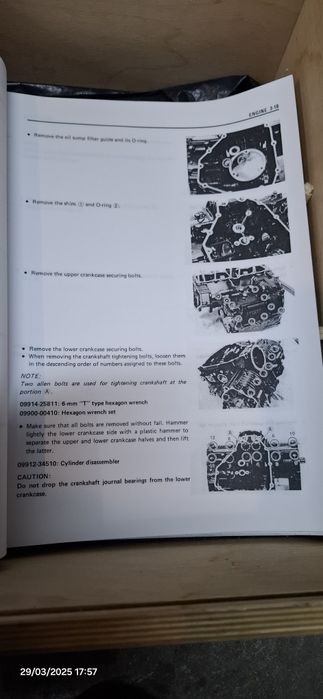 Manual serviço Suzuki GSF Bandit 400