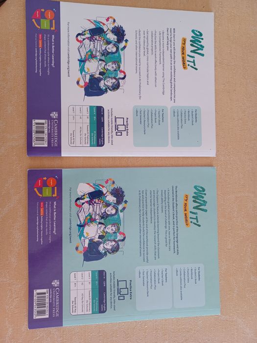Conjunto - Livros Own it! Level 4 - Cambridge