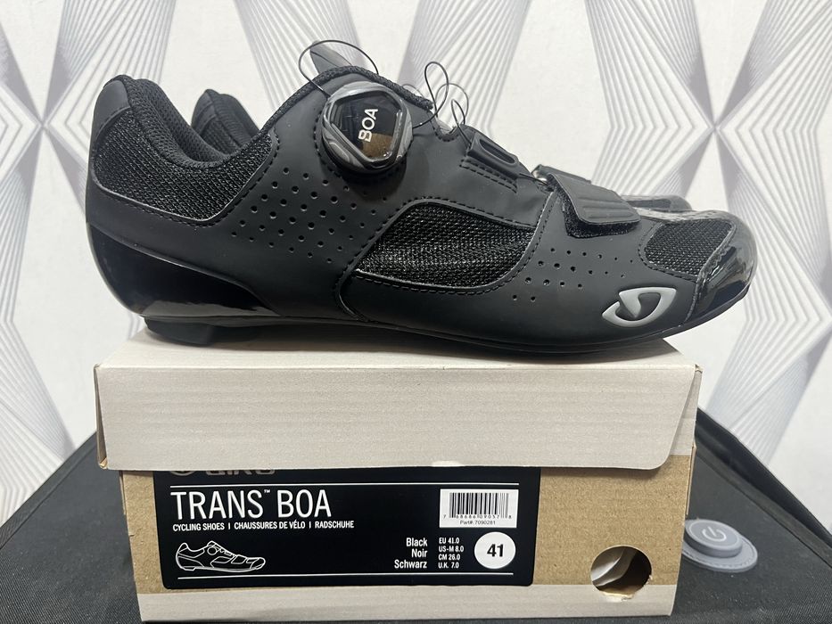 Giro trans boa buty rowerowe kolarskie spd sl szosowe 41 carbon